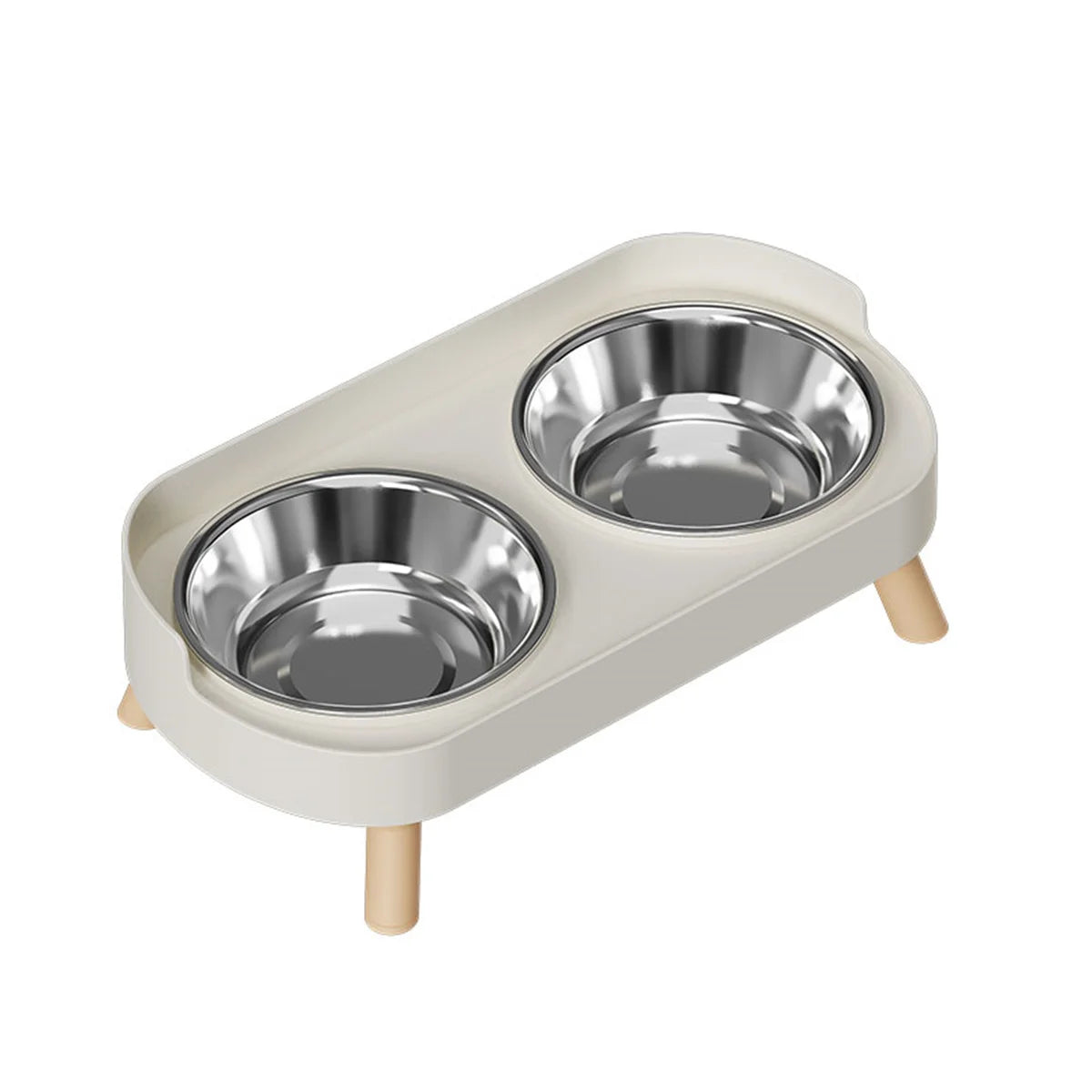 Dual Bowl Feeding Station
