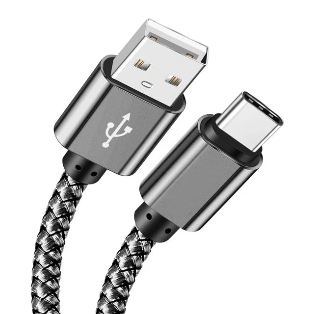 Braided Fast-Charge Cable