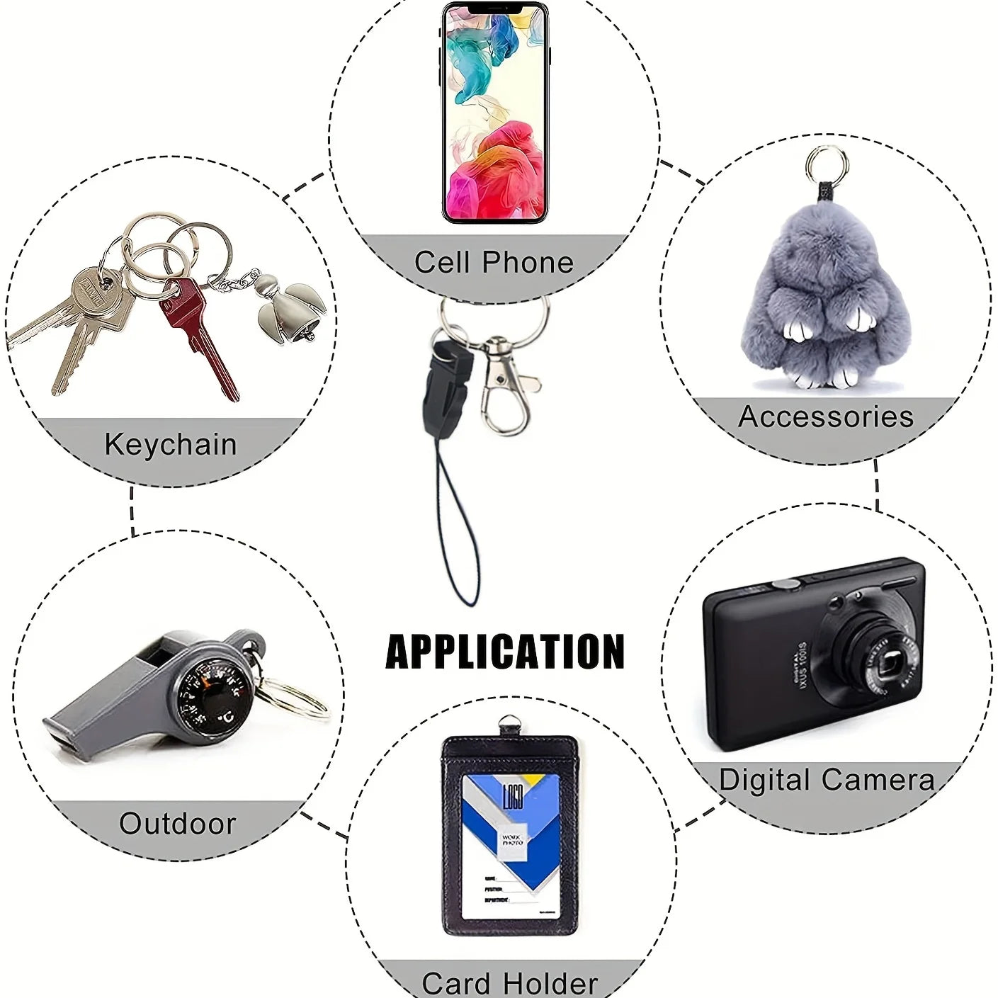 Fashion Phone Neck Lanyard