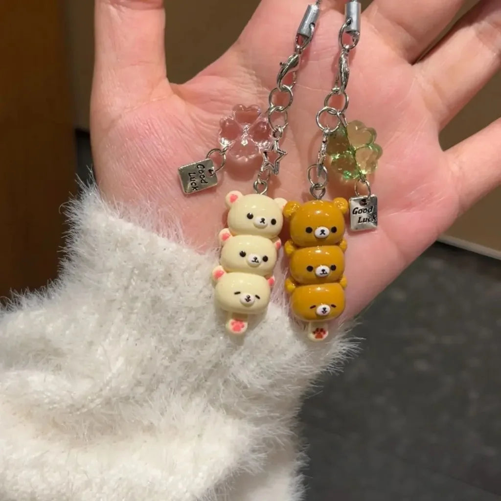Cute Bear Phone Charm