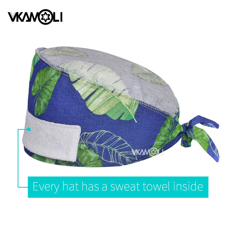 Groomer Work Scrub Cap