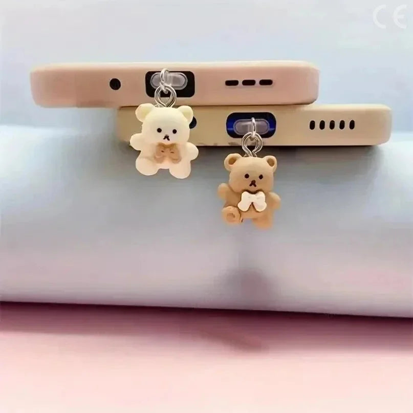 Bear Charm Dust Plug