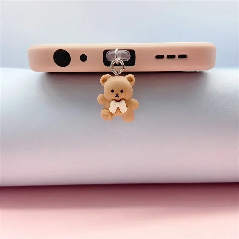 Bear Charm Dust Plug