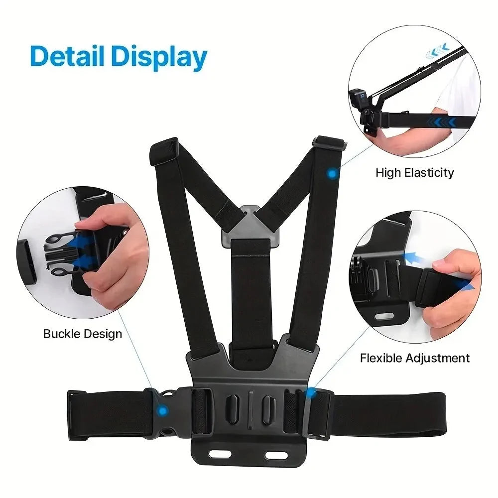 Action Camera Strap Kit