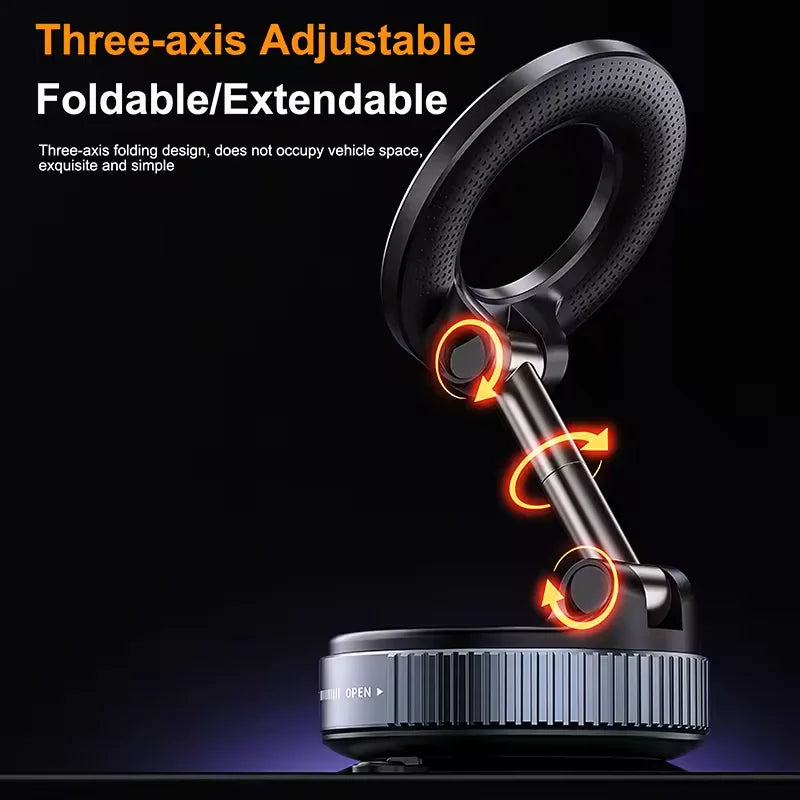 Foldable Vacuum Car Mount