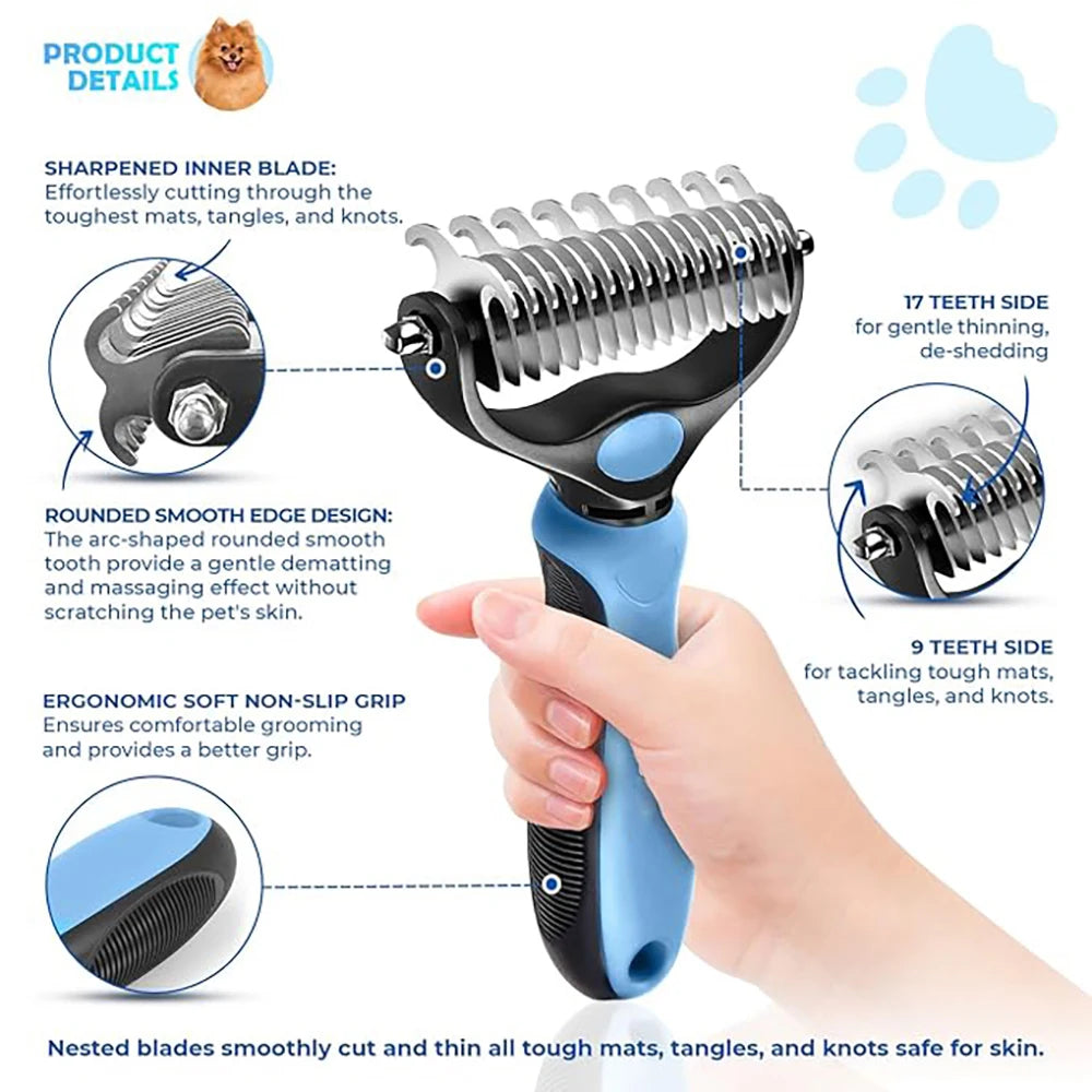 Stainless Steel Knot Comb