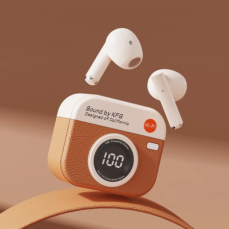Q86 LED Display Headphones