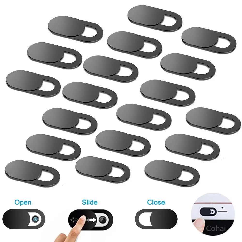 100/20/10/5/1pcs Sliding Webcam Cover Laptop Camera Cover Slider Phone Antispy For iPad Macbook Tablet Lenses Privacy Sticker
