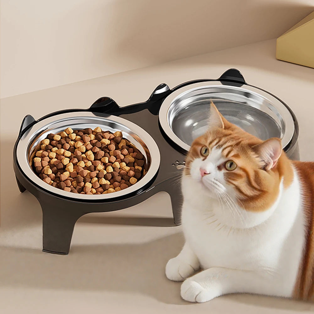Anti-Tip Stainless Pet Bowl