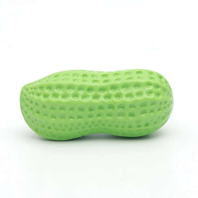 Squeaky Peanut Dog Chew Toy