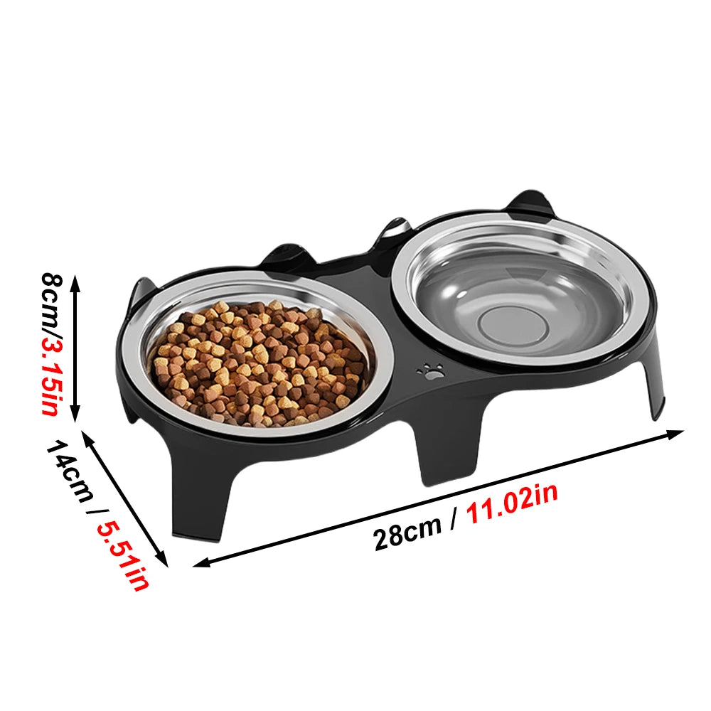Anti-Tip Stainless Pet Bowl