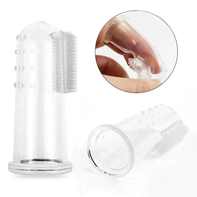 Teddy Silicone Finger Toothbrush