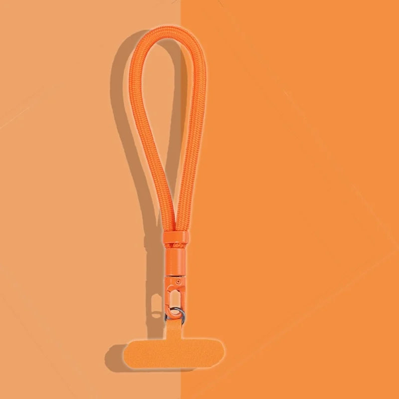 Universal Adjustable Mobile Phone Self-locking Anti-loss Lanyard for iPhone Samsung Short Wrist Strap Durable Cell Phone Strap