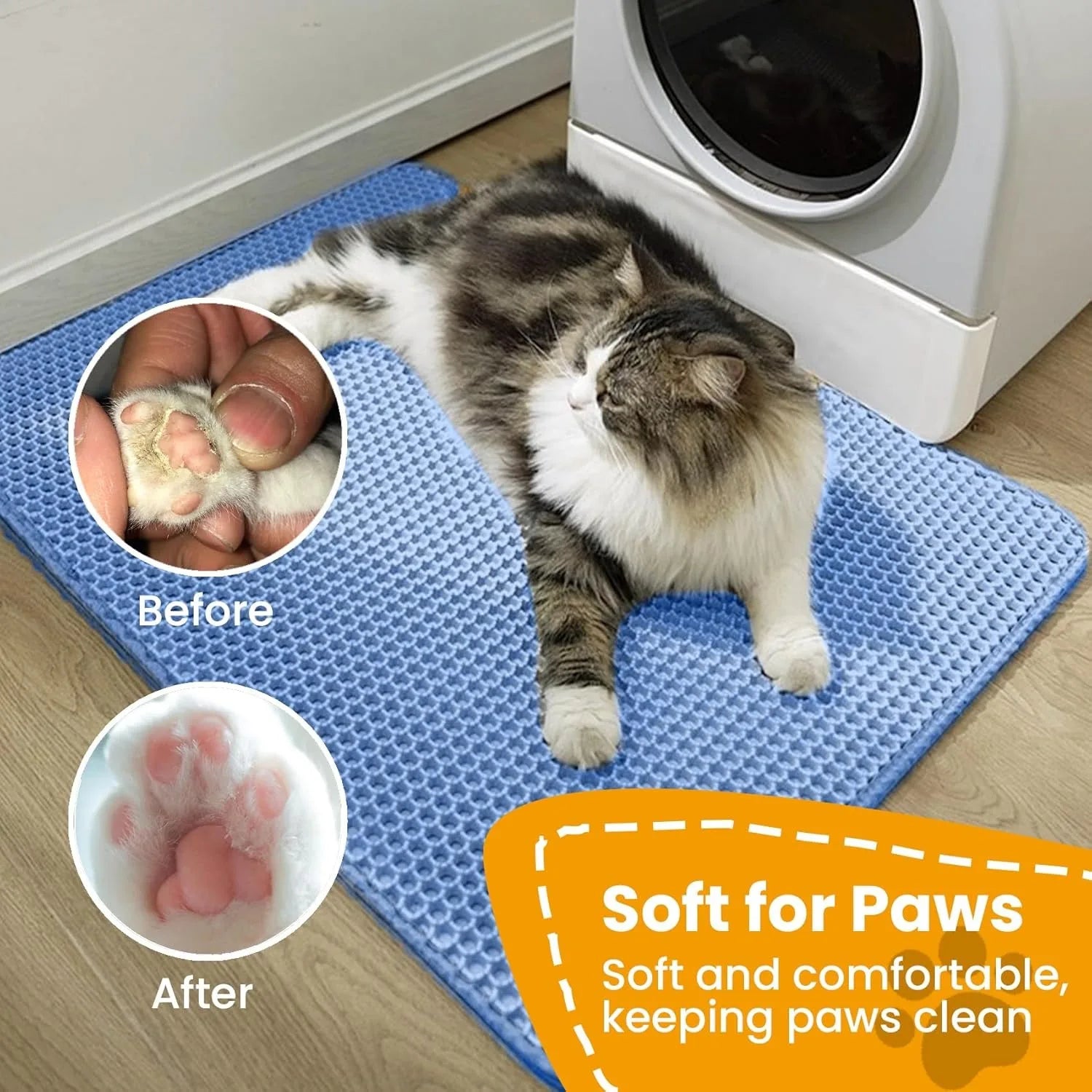 Double-Layer Litter Mat