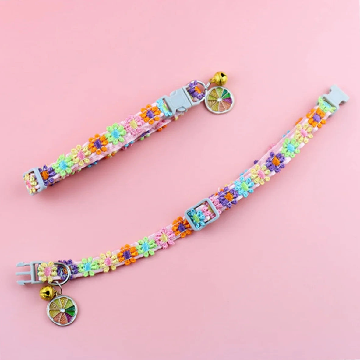 Bell Charm Pet Collar