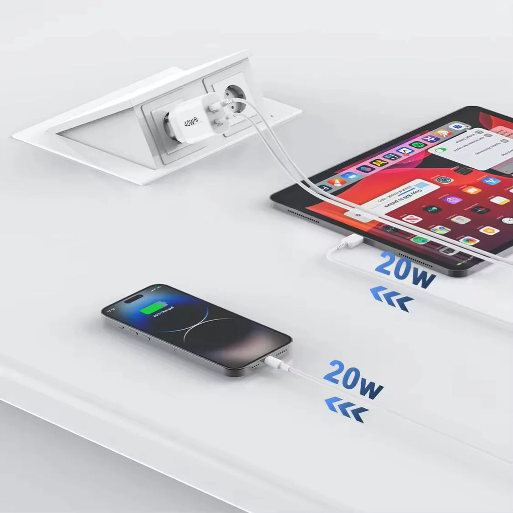 Compact 40W USB-C Charger