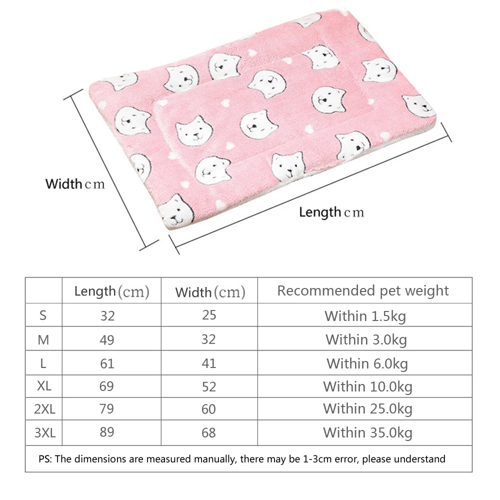 Reversible Winter Pet Mat