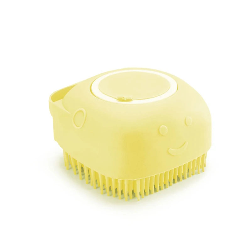 New Bath Massage Brush Bathroom Multifunctional Puppy Big Dog Cat Soft Safety Silicone Pet Accessories for Dogs Cats Tools