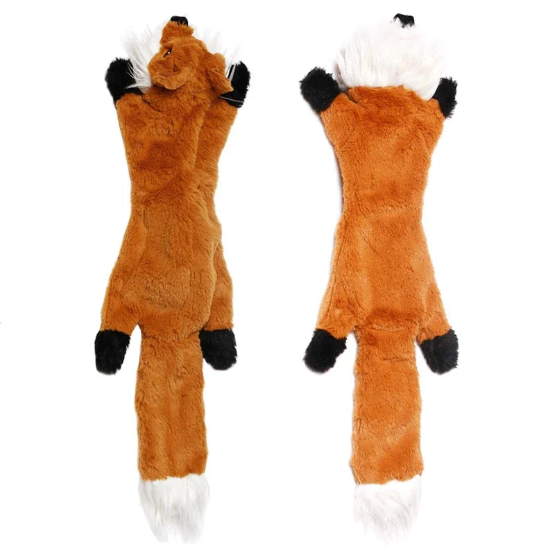 Plush Animal Squeaky Dog Toy