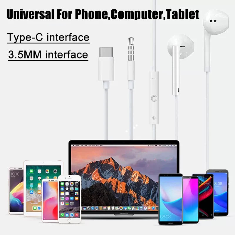USB-C Wired Earbuds