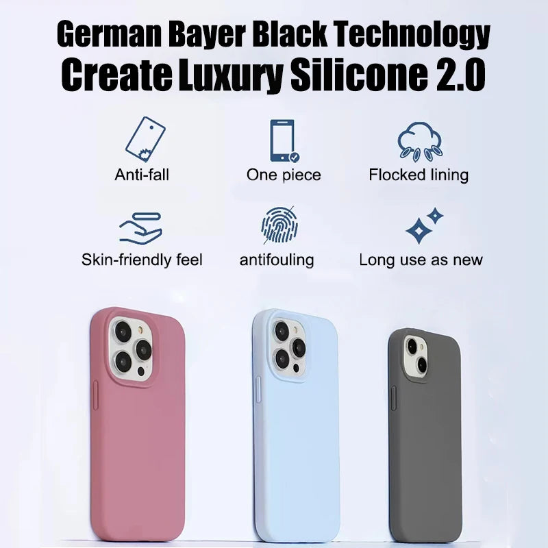 Liquid Silicone iPhone Case