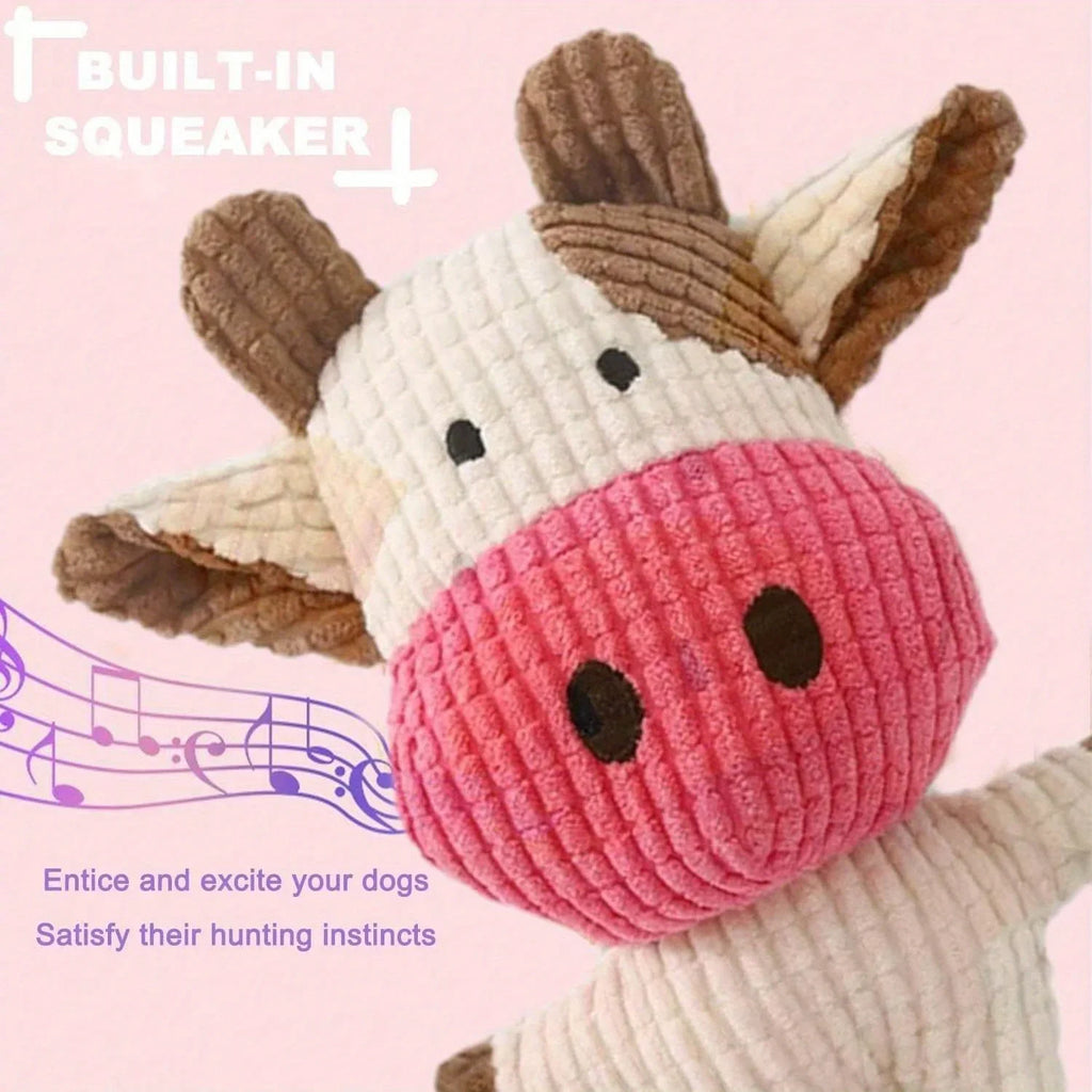 Squeaky Plush Chew Toy