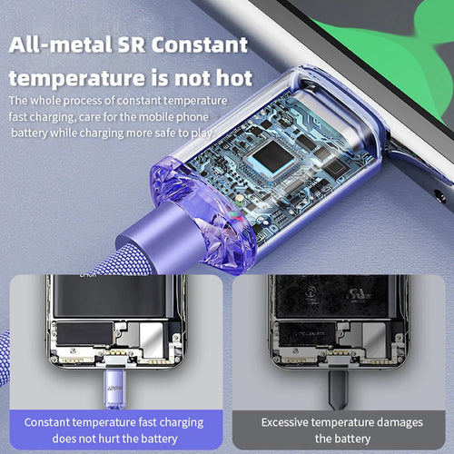 120W Type-C to Type-C fast charging cable