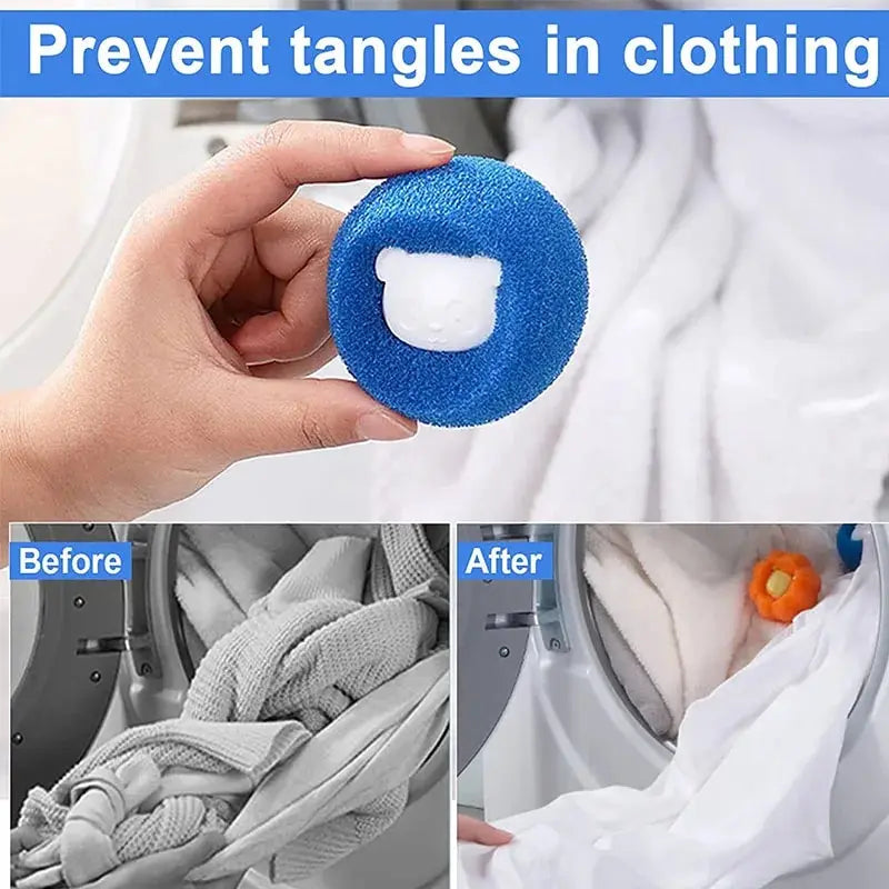 Reusable Laundry Hair Remover Balls