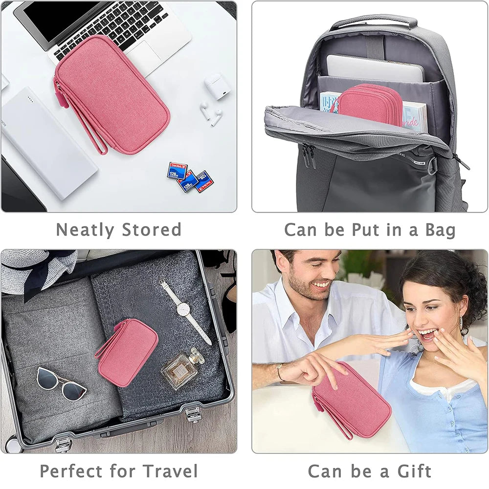 Travel Cable Storage Pouch