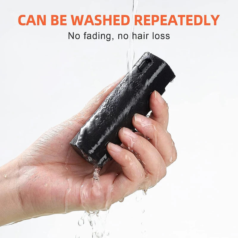 Screen cleaner spray bottle with microfiber cloth