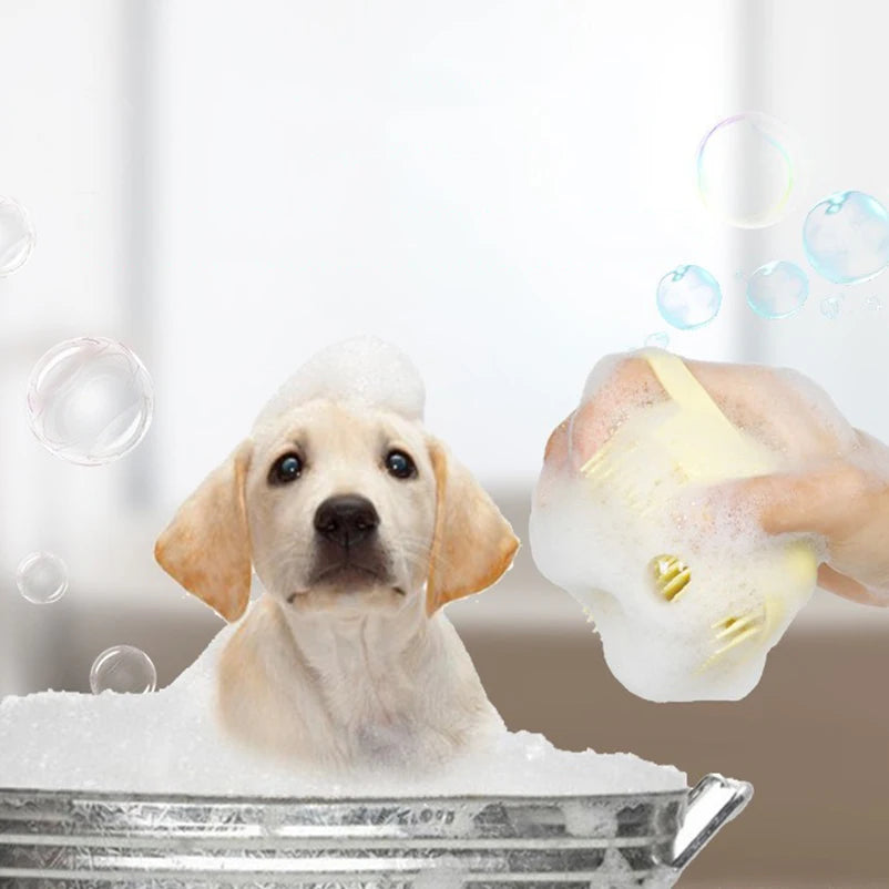 Silicone Pet Bath Brush