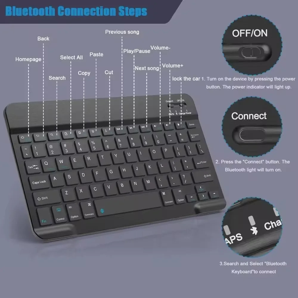 Mini Bluetooth Keyboard