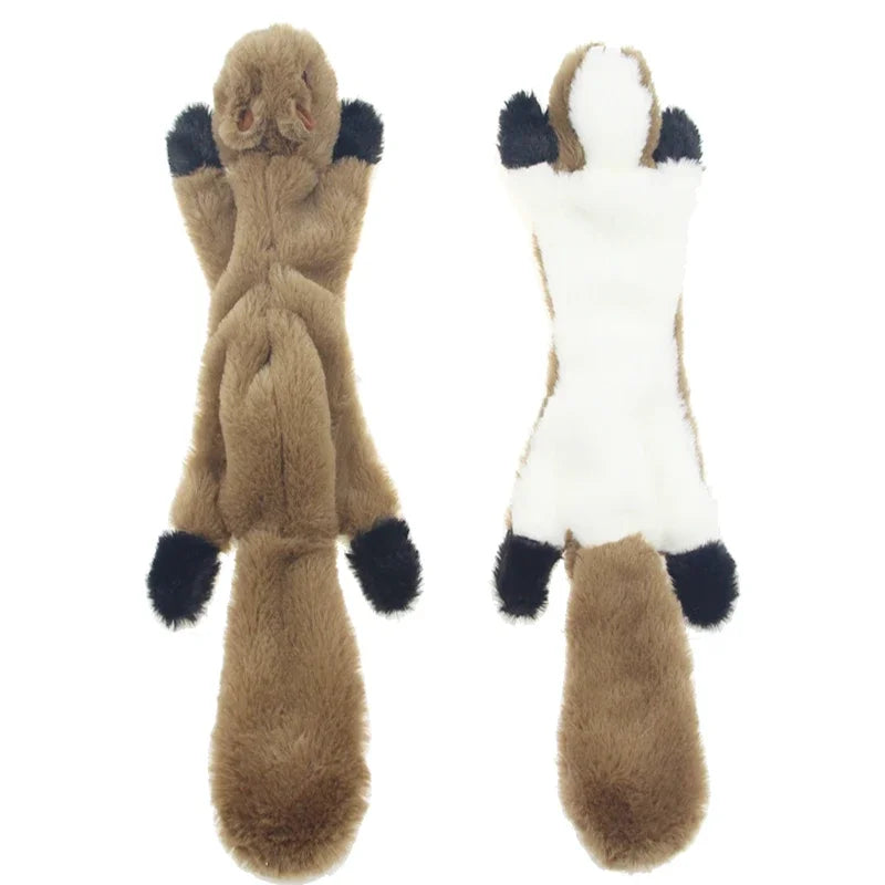 Plush Animal Squeaky Dog Toy