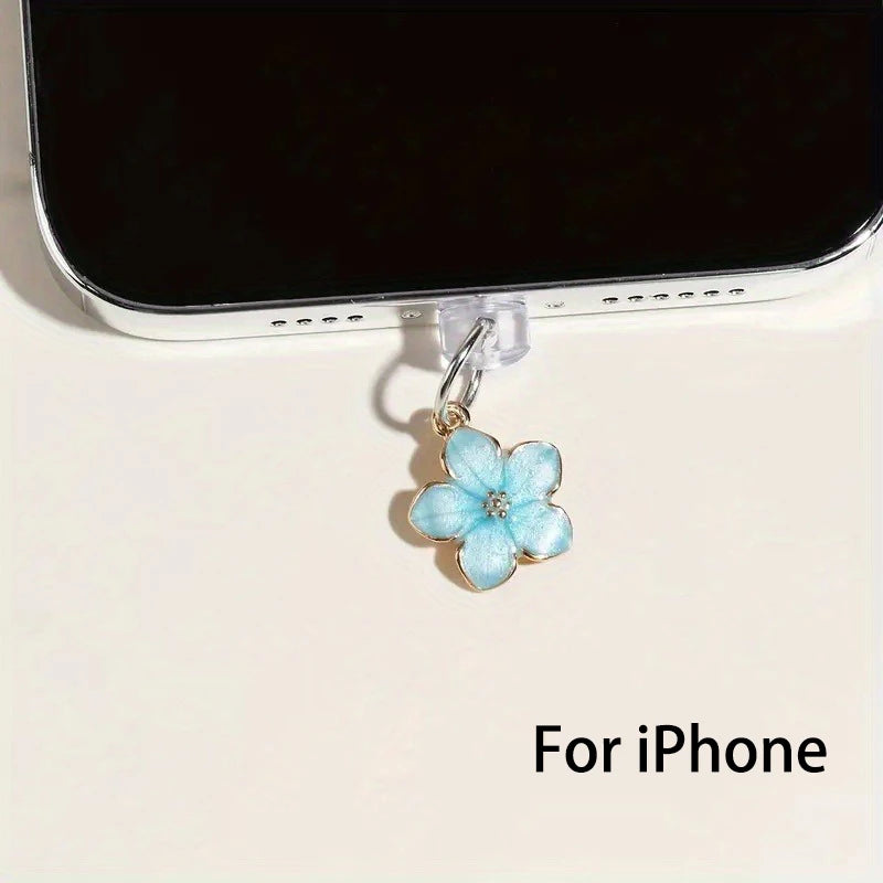 Flower Charm Dust Plug