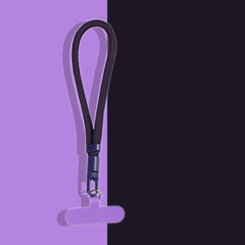 Universal Adjustable Mobile Phone Self-locking Anti-loss Lanyard for iPhone Samsung Short Wrist Strap Durable Cell Phone Strap