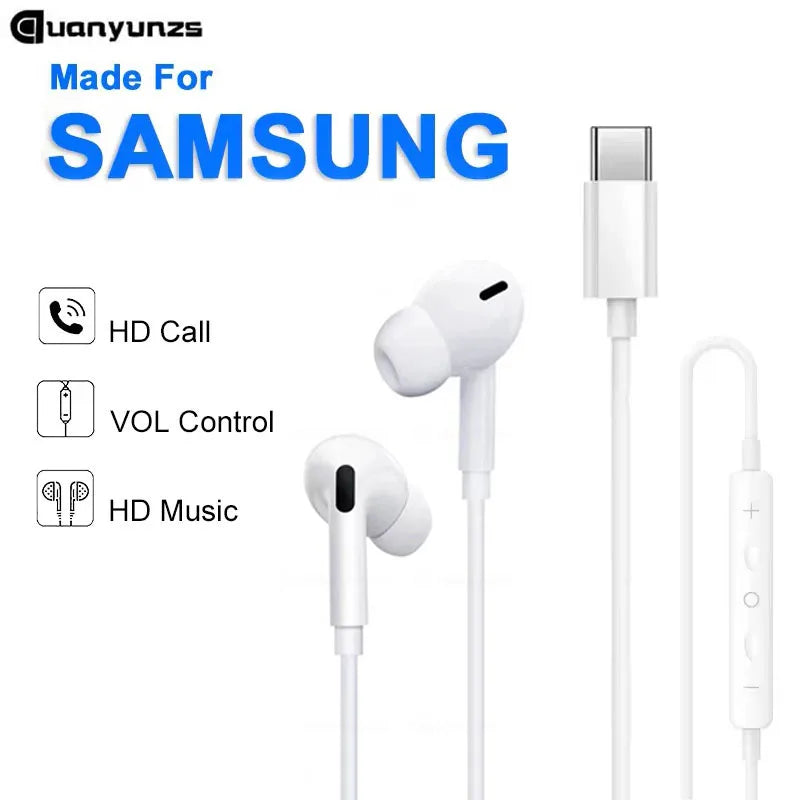 USB-C Wired Headphones