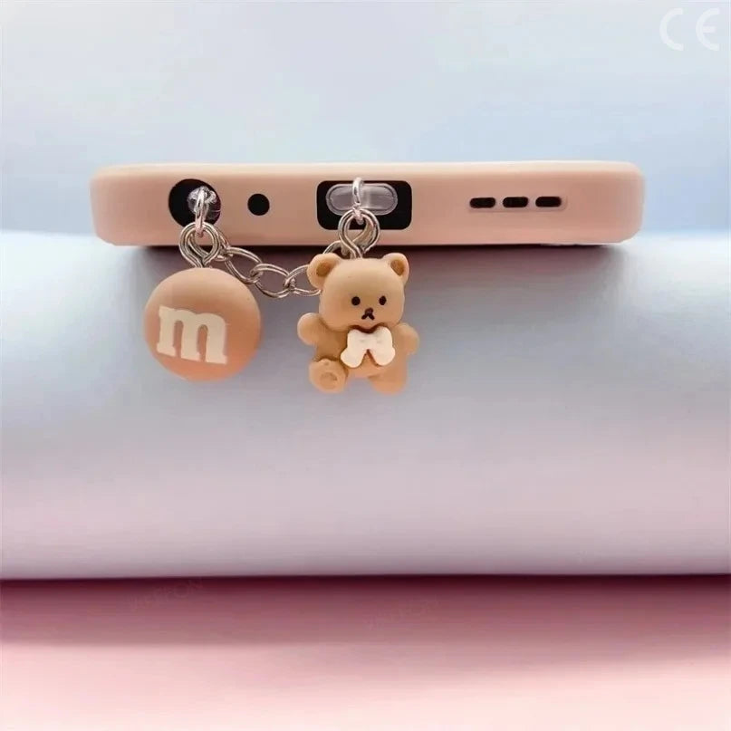 Bear Charm Dust Plug