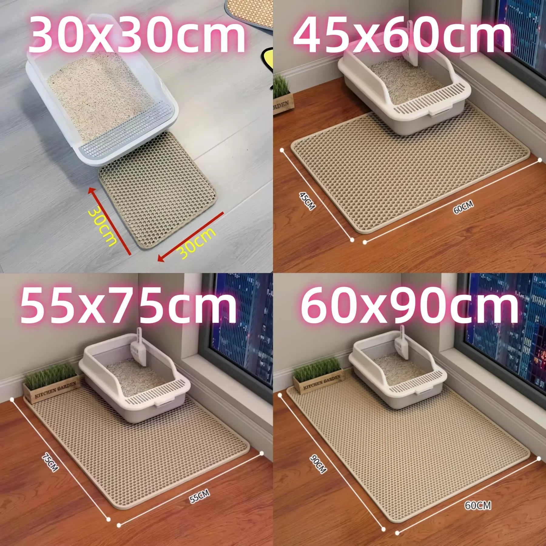 Sand-Trapping Litter Mat