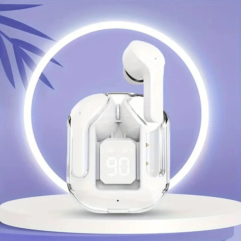 Transparent LED Wireless Earbuds