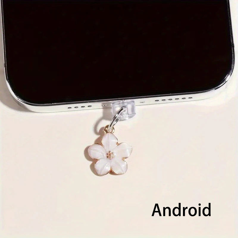 Flower Charm Dust Plug