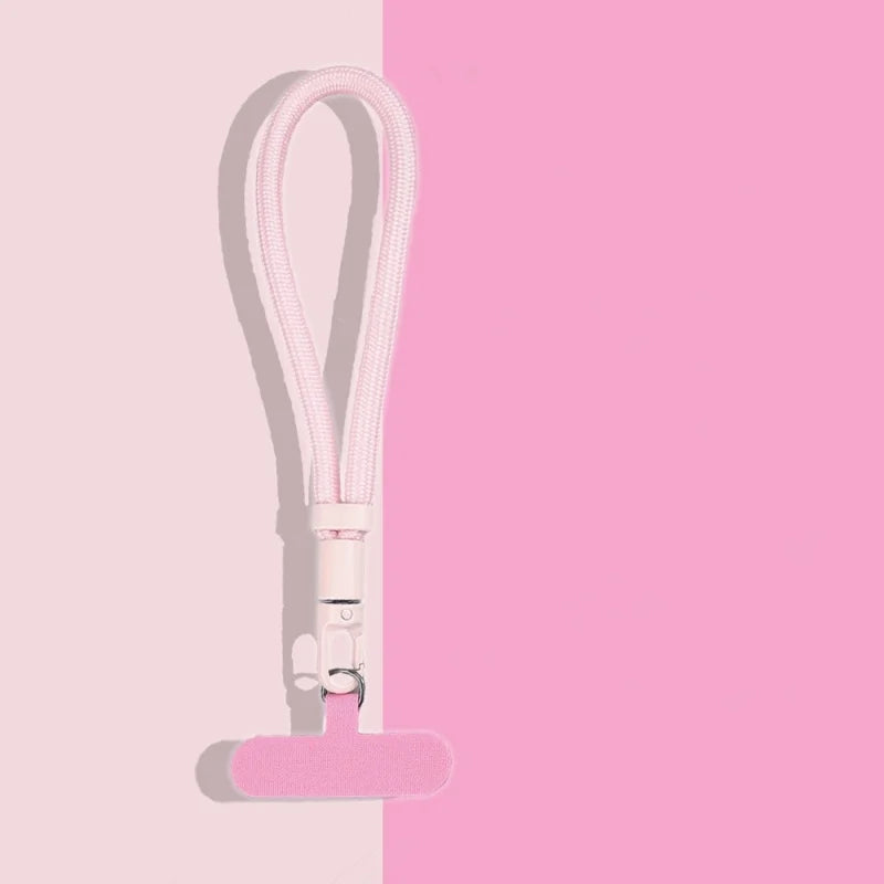 Universal Adjustable Mobile Phone Self-locking Anti-loss Lanyard for iPhone Samsung Short Wrist Strap Durable Cell Phone Strap