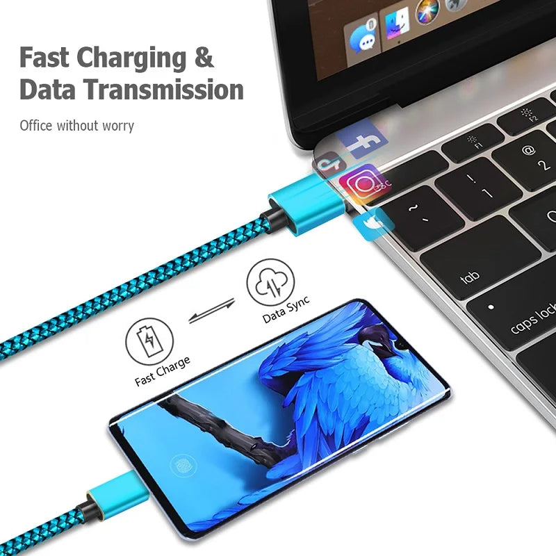 Braided USB-C Charge Cable