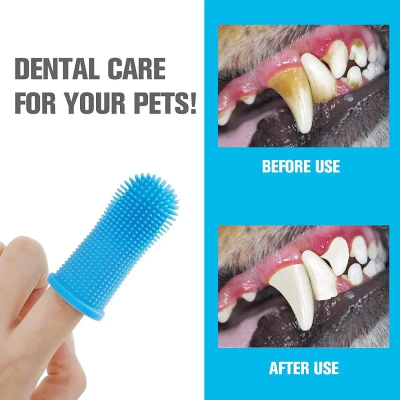 Soft Silicone Pet Toothbrush