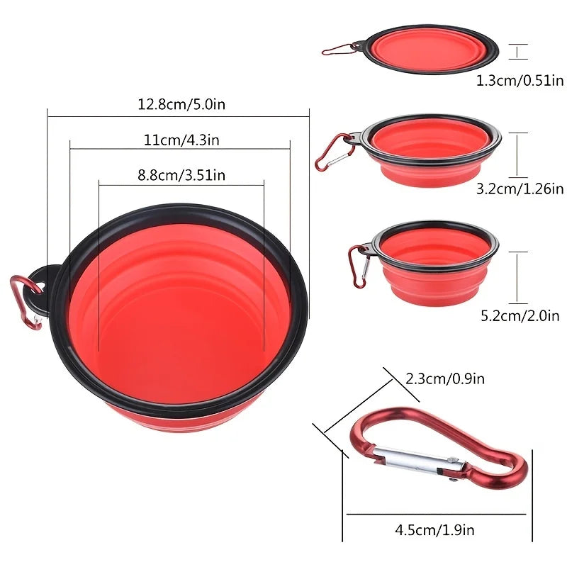 Collapsible Silicone Travel Bowl