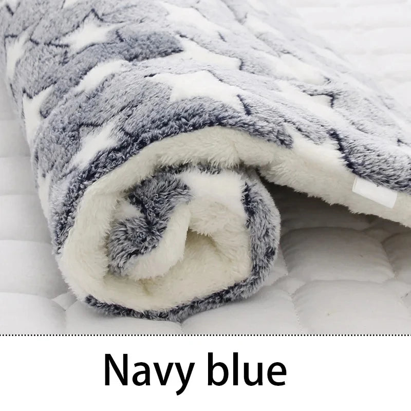 Cozy Flannel Dog Bed
