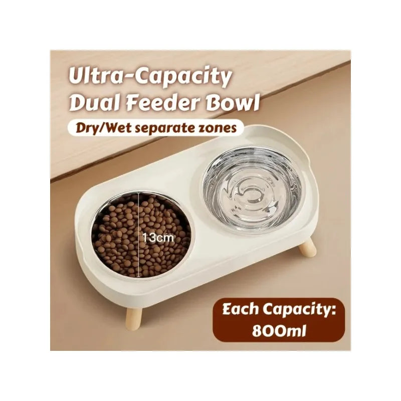 Dual Bowl Feeding Station