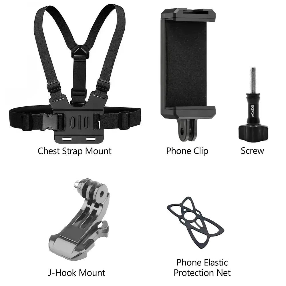 Action Camera Strap Kit