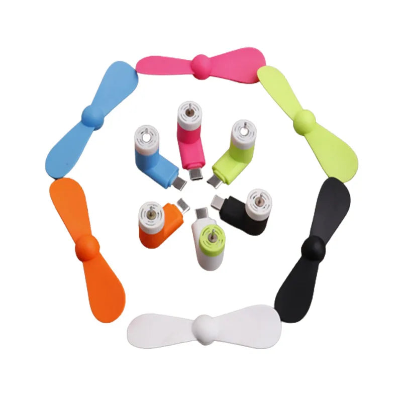 Portable USB Phone Fan