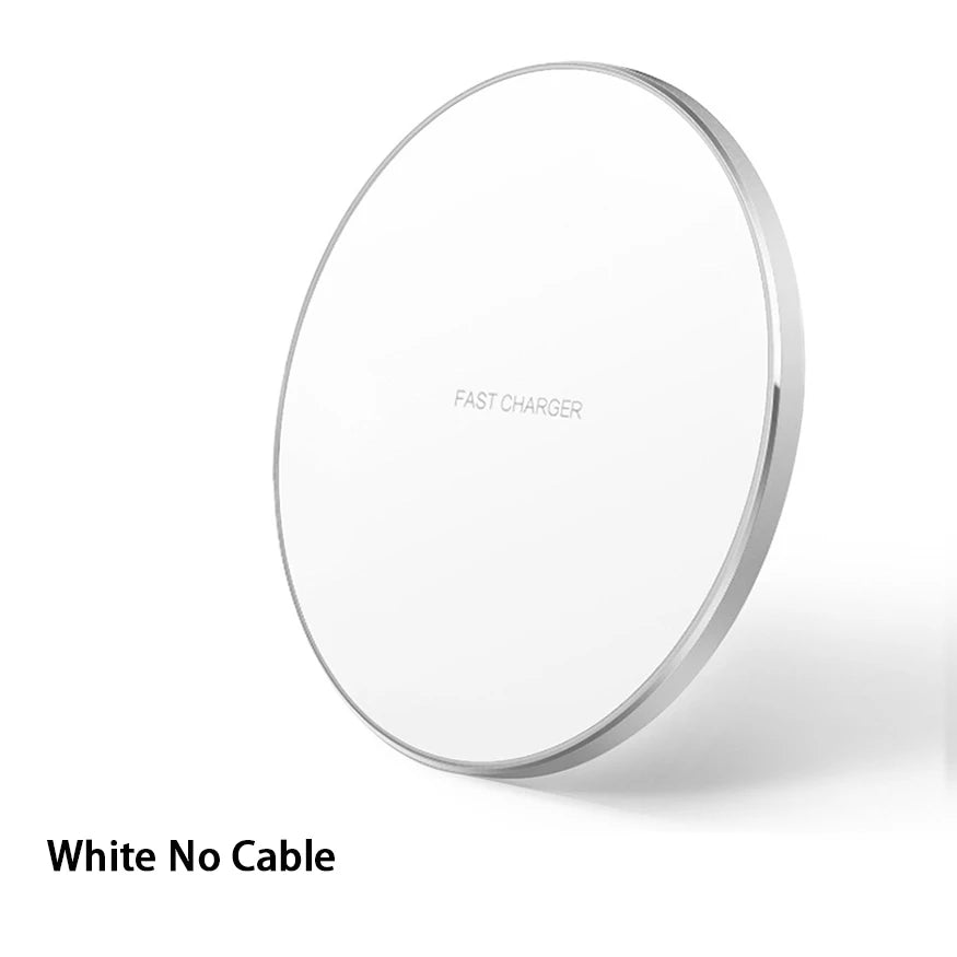 30W Fast Wireless Charger Pad For IPhone17 16 15 14 13 X Pro Max 8 Samsung Galaxy S23 Xiaomi Wireless Charging Station Chargers