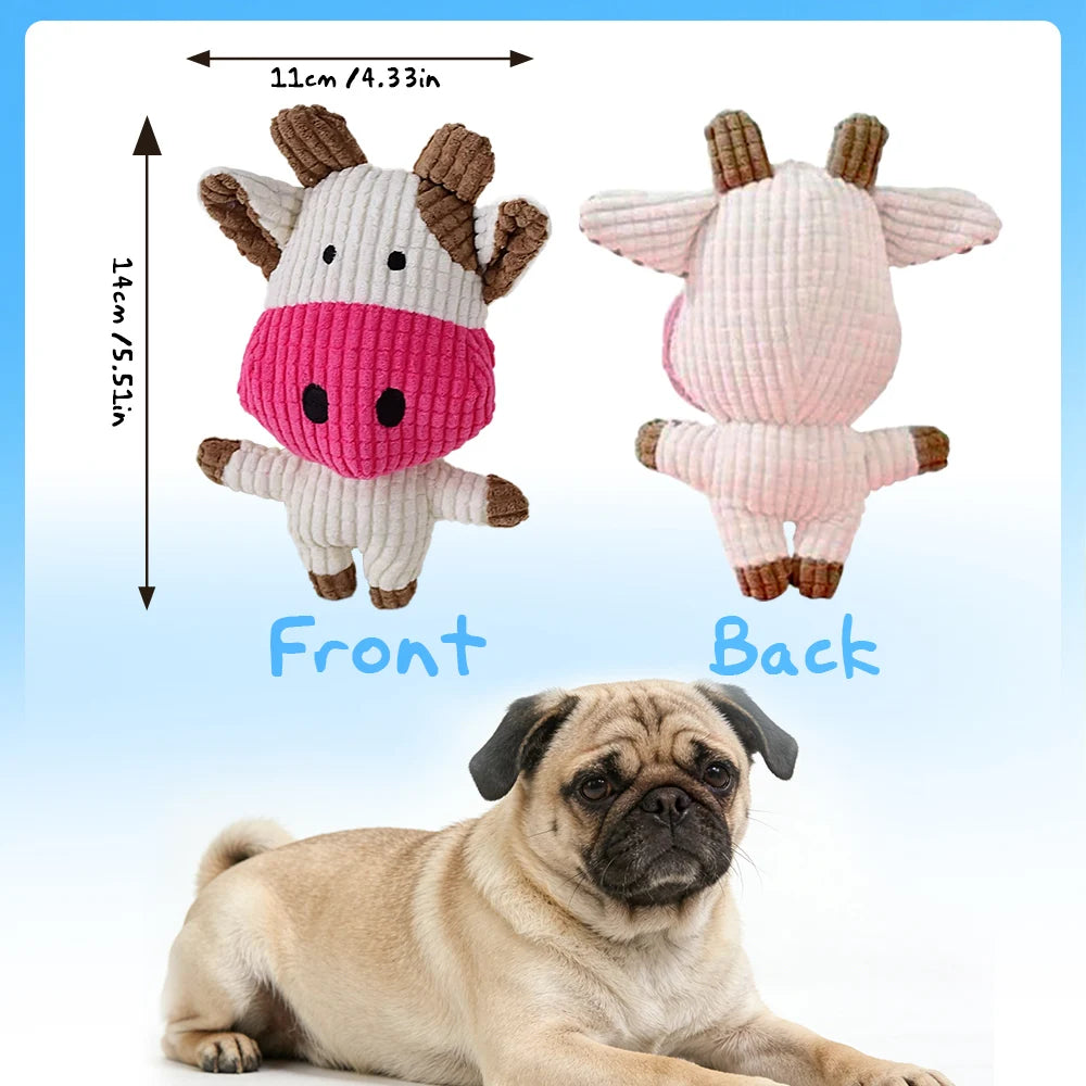 Squeaky Plush Chew Toy